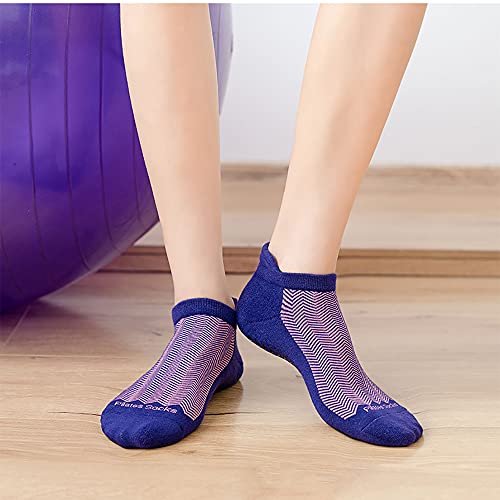 Yoga Socks For Women,Non Slip Socks,Slipper Socks,Dance Socks For Yoga,Pilates,Ballet,Dance,Sport 1 Pair (Purple) #TOP2