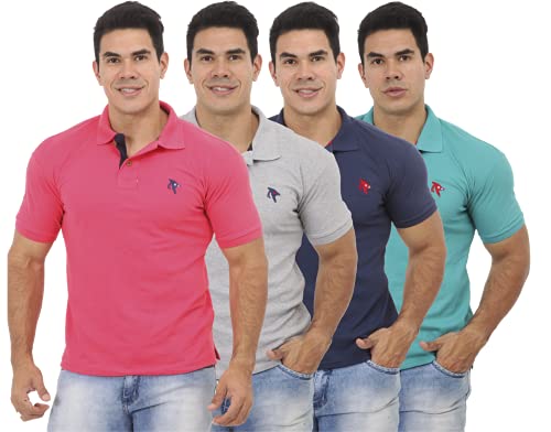 Kit 4 Camisa Polo Plus Size Tamanho Especial G4