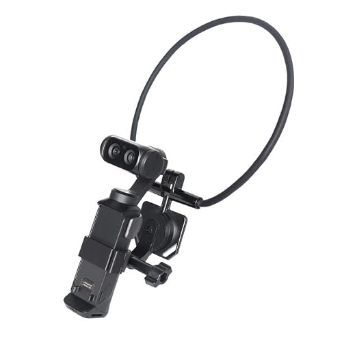 CYBERGARAGE�EFor Insta360 Luna Ultra/Pro �n���h�}�E���g+�l�b�N�}�E���g �o���h �l�b�N�X�g���b�v �V���v�� �����ȒP �A�N�V�����X�|�[�c For �C���X�^360