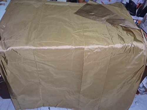 Tissu taffetas soie taupe 137 cm coupon de tissu de soie naturelle au mètre pour vêtement