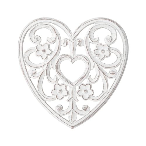 Image of JFY Designs Charity Hand Carved Wood Medallion Wall Panels Bedroom Decor