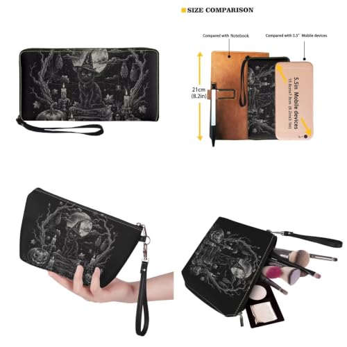 Image of Top Handle Purse for Women, Large Tote Handbag With PU Wallet Set, Gift for Mom