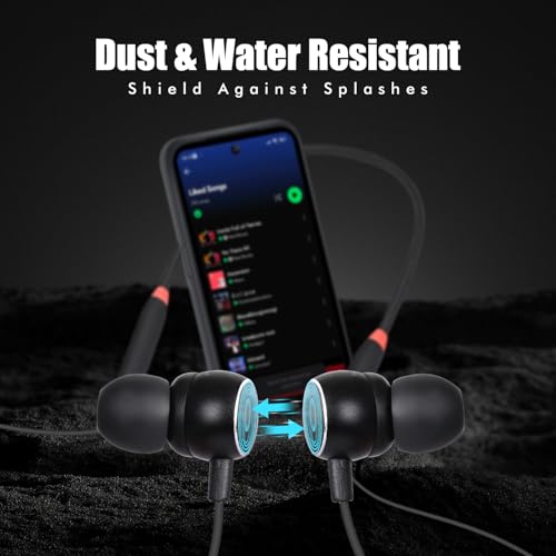 Image of Twezzy in-Ear Bluetooth Wireless Headphones with Mic, 10mm Drivers, Clear Calls, Dual Pairing, Fast Charging, Magnetic Buds, Voice Assist