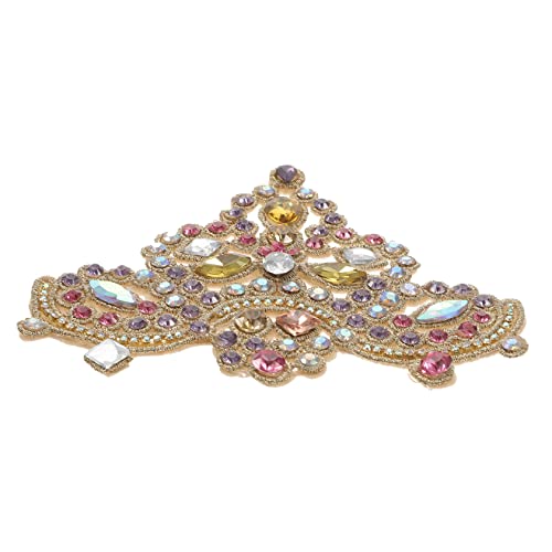 Patch strass glitter thermocollant décoration vêtements et chaussures