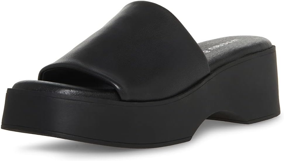 Madden Girl Women's Thunderr Mary Jane, Black Paris, 7.5