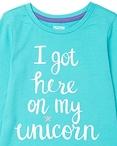 Amazon Essentials Girls and Toddlers' Long-Sleeve T-Shirts (Previously Spotted Zebra), Multipacks2
