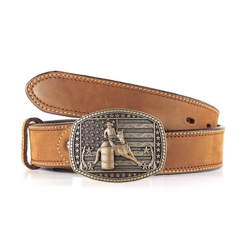 Image of Cowboy Belt Buckle for Men Western Cowgirl Rodeo Longhorn Bull Belt Buckles