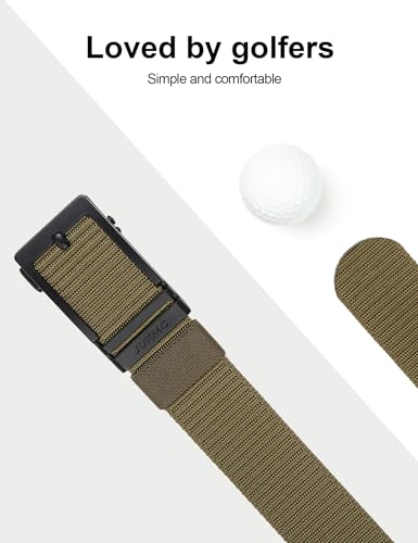 JUKMO Cintura Cricchetto Uomo, Cintura Tessuto