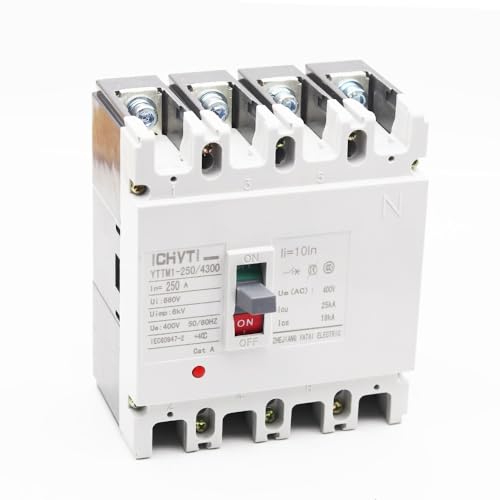 MCCB 160A 4P pour la rénovation de tableau électrique d'atelier 380V