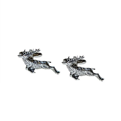 Mancornas para Hombre RGT Diseño Ciervo Salto miniatura 1