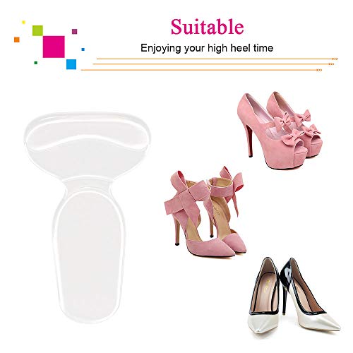 URAQT Hielgrepen, Gel Shoe Inserts Liners Pads voor te grote schoenen Anti-Slip Hielgrepen Inserts Liners Voetinlegzolen… - Image 8