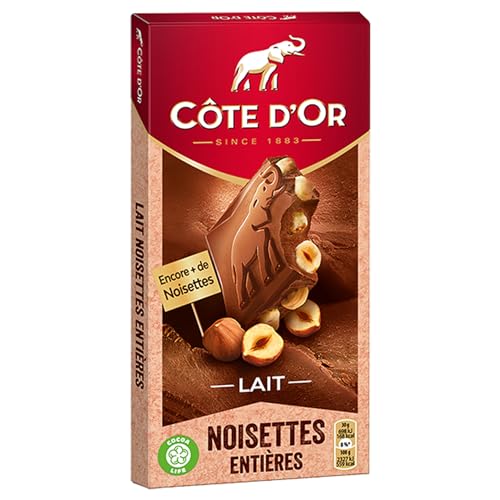 Cote D'Or Lait Noisettes 180g Bar