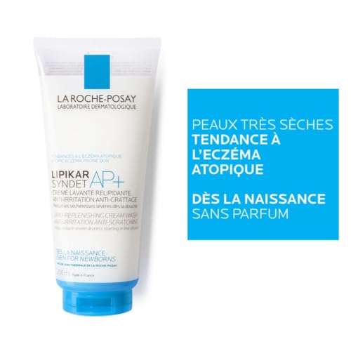 Crème Lavante Lipikar Anti irritation La Roche posay Le Tube De 200ml - vue 5