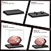 Leffis Football Display Case, Acrylic Football Case Display Case, Memorabilia Display Cases with Removable Built-in Football Display Stand for Autographed Football (No Assembly Required)