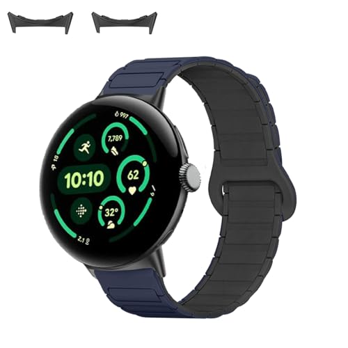[KONXISA] quick-release �����o���h Google Pixel Watch 4 41mm �Ή� �o���h ���C�t ���_�炩���V���R���x���g �������� �y�ʁA���K�A�ϋv���A�h���� �h�� �j�����p �_�u���J���[ �X�^�C���b�V�� �r���v�x���g