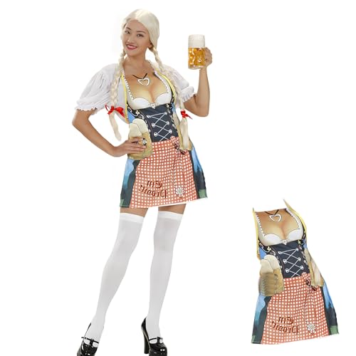 Husalsea Delantal Oktoberfest - Gracioso y Sexy para Hombre, Ideal para Barbacoa, Cocina y Eventos - Divertido, Ajustado e Impermeable (Style-359)