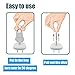 Outlet Plugs Covers Baby Proofing(36 Plug + 6 Keys),Baby Safety 3 Prong Plug Cover Electrical Wall Socket Protector Caps Kit for Toddlers Child