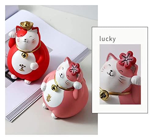 Tabletop opening of lucky cat decoration fortune cat room statue - 2