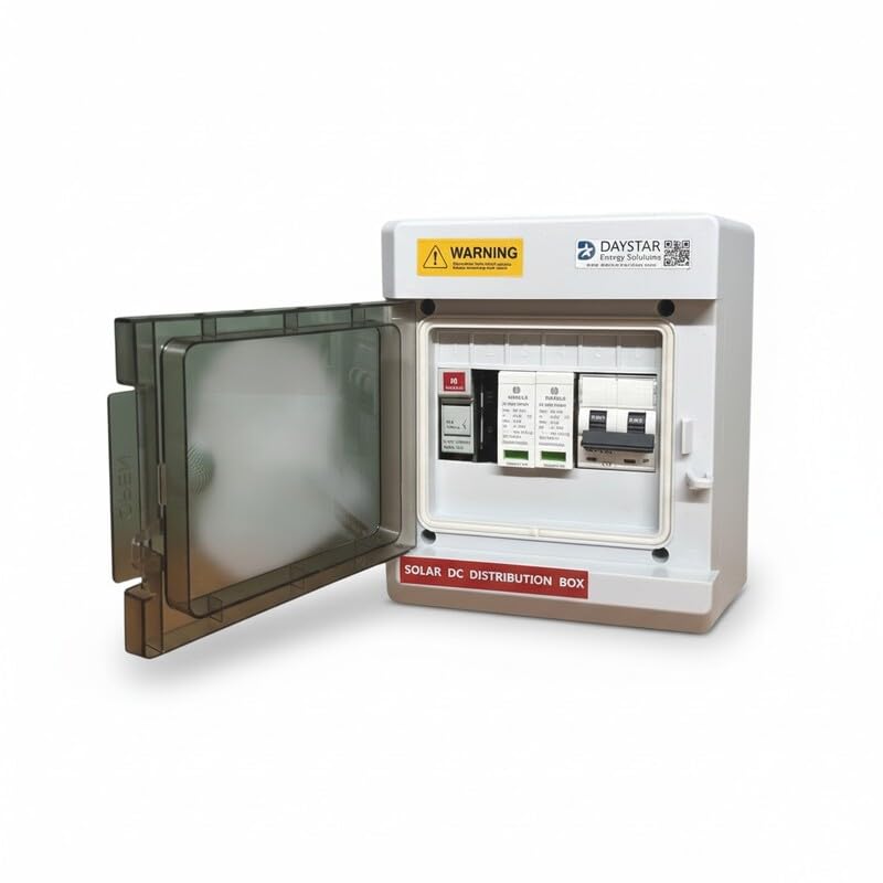Daystar DCDB IP66 WATER PROOF- Distribution Box - MERSEN - DC1-600V- Havells MCB (UpTo 3kW, 600V SPD)-image-9