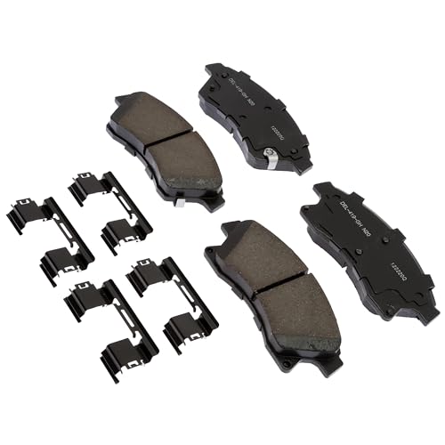 Plaquettes de frein céramique avant 17D1522CHF1 anti-bruit et sans poussière avec clips