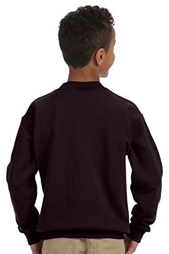 Gildan Heavy Blend Youth Crewneck Sweatshirt, Navy, Small3