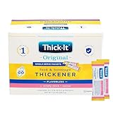 Thick-It Original Food & Beverage Mildy Thick Single-Serve Packets for Dysphagia (IDDSI), Nectar Consistency, Digestible Swallowing Aid, Easy-to-Mix & Instant Dissolve, 5g Packet (200 Pack)