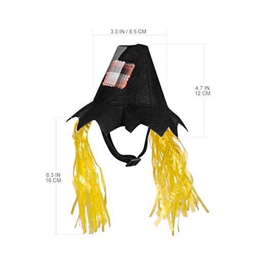 Disfraz Sombrero Espantapájaros para Perro Talla M miniatura 3