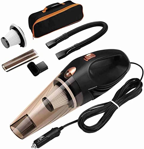 Achanchi 12V Vacuum Cleaner for Car Vacuum Cleaner Wet/Dry Use Car Handheld Vacuum Cleaners Portable, Pack of 1 Achanchi 12V Vacuum Cleaner for Car Vacuum Cleaner Wet/Dry Use Car Handheld Vacuum Cleaners Portable, Pack of 1