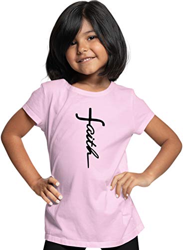 Go All Out Youth Faith Cross Letters Christian Jesus T-Shirt