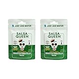 Salsa Queen Gourmet Freeze-Dried Roasted Tomatillo Salsa | Fresh Ingredients | 3+ year life | No Refrigeration...