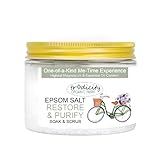 🛀 ¿NECESITAS DESCONECTAR? - En estos tiempos tan difíciles que atravesamos, un poco de relax, cuidado y mimos, es justo lo que necesitamos. Las sales de baño de Epsom son ideales para una relajación intensa y la mejor alternativa a las bombas de baño, los baños de burbujas, las sales marinas y las del Himalaya. Sales de Epsom es lo que tu cuerpo necesita.
