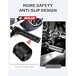 Benlari-Motorcycle-Foot-Pegs-CNC-Aluminum-Mounting-Footpegs-Footpegs-Footrest-Passenger-Pedals-10MM-Compatible-for-Harley-Sportster-Dyna-Road-King-Black