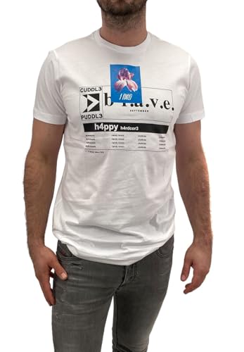 T-shirt Diesel T-Diego-XA homme coupe regular à col rond noir