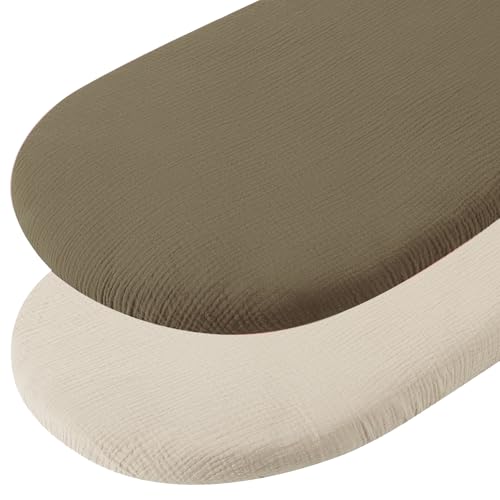 2pcs Drap Housse Couffin, Nacelle, Berceau 70x35cm - Matelas Nacelle, Cododo - Bébé
