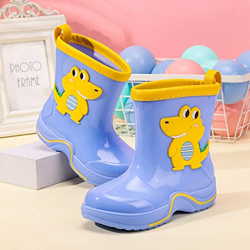Children's Rain Boots Textured Soles Non Slip Light Comfortable Rain Shoes For Primary School Students Ski Boot Kids4