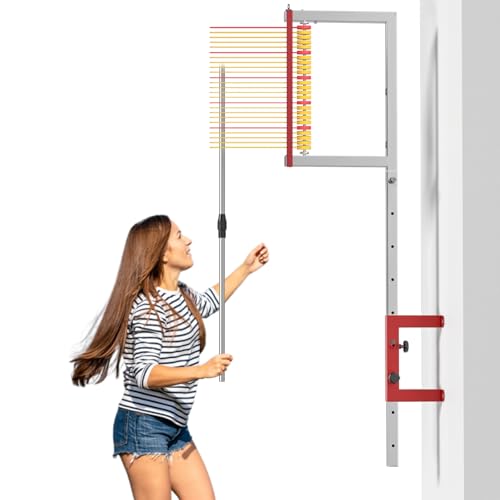 LQDMAER Wall Mount Vertical Jump Measuring Tool Adjustable 27.5-47 Inch