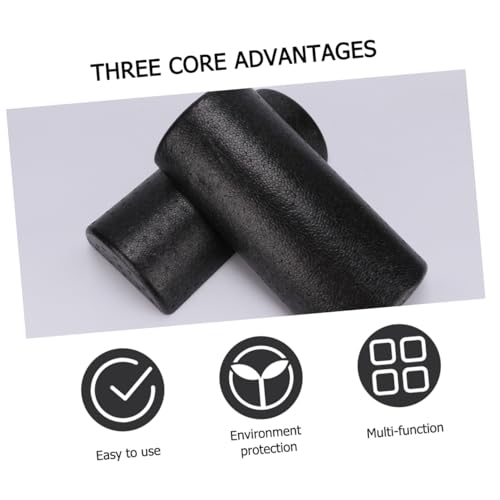 Kisangel 2pcs Semi-Cylindrical Yoga Roller Column Epp Foam Therapy Roller para masaje muscular y ejercicio físico miniatura 3