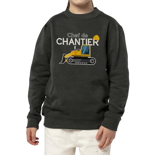 Sweatshirt enfant chef de chantier résistant pour jeux de construction - 3