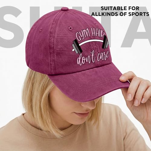 Image of Humor Saying Adjustable Washed Cotton Baseball Cap, Funny Retro Trucker Hat Gift for Men Women Dad Husband Coworker