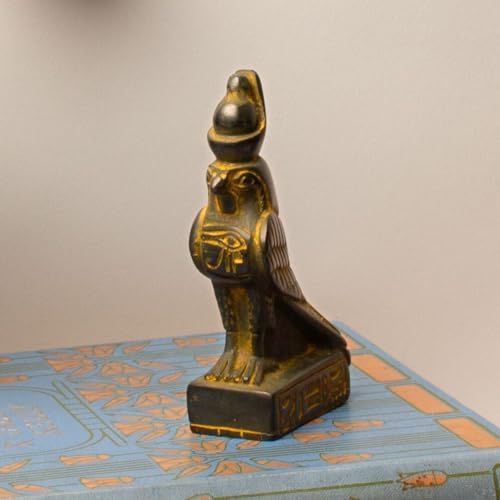 Figura decorativa estatua Horus 4 pulgadas miniatura 2
