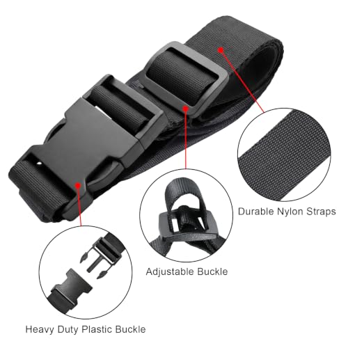 Image of Vigorport Utility Straps Quick Release Nylon Backpack Accessory Bag Strap