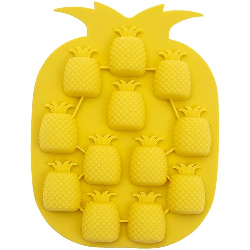 Molde para cubos de hielo Piña 6 pzas miniatura 3