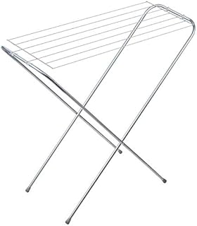 Tatkraft Toro Foldable Freestanding Clothes Drying Rack, Compact Storage, Ideal for Small Apartments, Space Saving, Easy and Fast to Assemble, Made in Italy