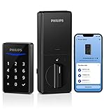 Philips Keyless Entry Door Lock with Keypad - Touchscreen Smart Lock for Front Door, Remote One-time