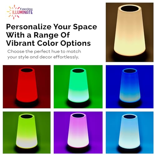 Faweima Illuminate Veilleuse LED Smart Touch pour chambre à coucher – Image 5