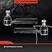 A-Premium 2 x Front Outer Tie Rod Ends, Compatible with Subaru Outback 00-14, Forester 98-19, Impreza 93-16, Crosstrek 16-19, Legacy 93-14, Ascent 19, Tribeca 08-14, WRX (STI) 13-19, Saab 9-2X 05-06