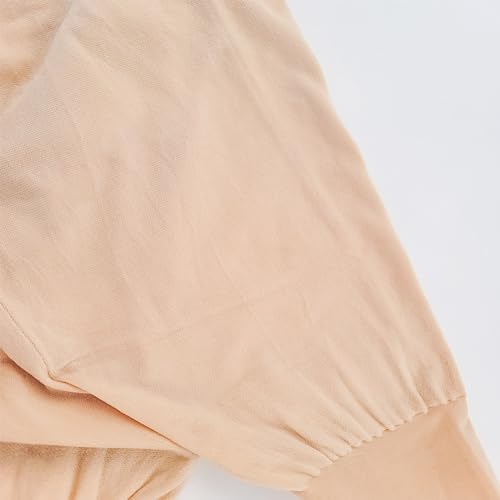 UU Women's Stirrup Beige Tights, Sports Compression UV Blocking Control Top Pantyhose 40 Denier3