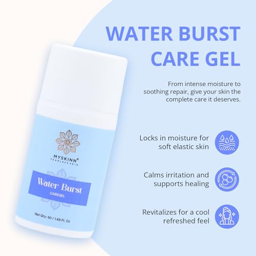 Image of Water Burst Care Gel, 100% Pure Aloe Vera Gel, 50ml