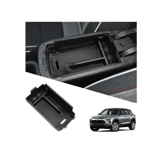 Ruiya 2021-2026 Trailblazer Center Console Organizer,for Chevy Trailblazer 2026 Accessories Armrest Console Glove Tray Compatible with 2021 2022 2023 2024 2025 2026 Chevy Trailblazer RS/LS/LT/Activ