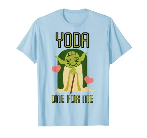 Yoda One For Me Cute Valentine's T-Shirt